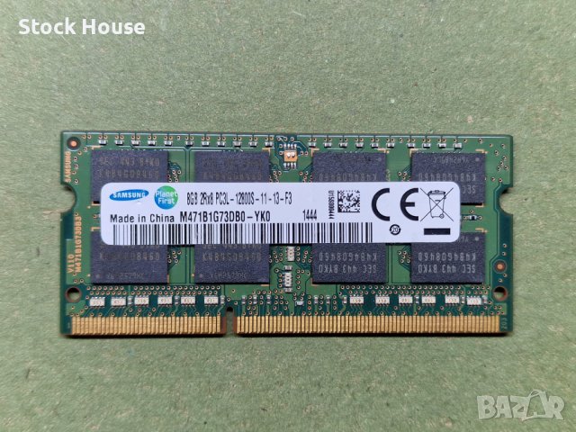 8GB Samsung 1600 MHZ DDR3L PC3L-12800 за лаптоп