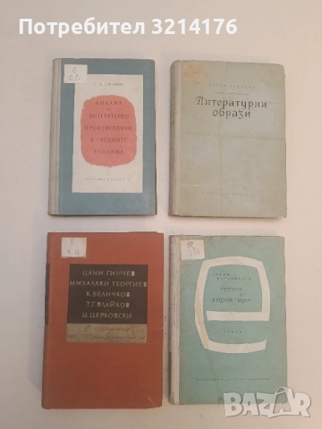 Анализ на литературно произведение в средните училища - В. И. Сорокин