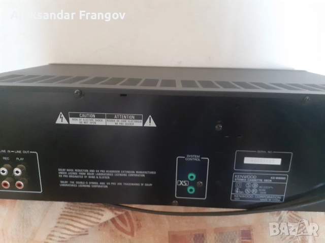 двукасетъчен дек KENWOOD модел KX - W 8060, снимка 9 - Декове - 52749063