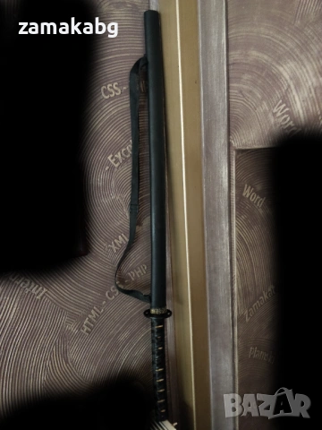 Сувенир Играчка Самурайски меч Катана Сабя Изцяло пластмаса около 113 см дължина