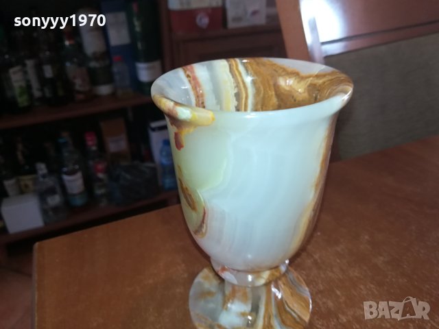 КЕХЛИБАР-МАСИВНА ЧАША 2602240904, снимка 8 - Колекции - 44471245