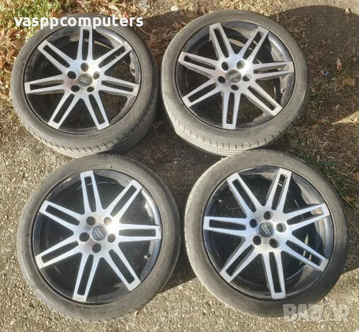 4 бр. джанти с гуми WV Skoda AUDI R18 5X112 8J ET42 66.6
