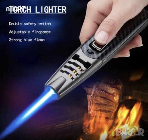 запалка за пури тип горелка екстремни условия разпалване барбекю огьн