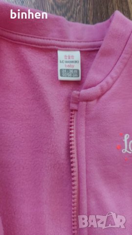 Детски ватирани суичъри и жилетка за момиче George ,H&М ,LC Waikiki,, снимка 5 - Детски анцузи и суичери - 34193985