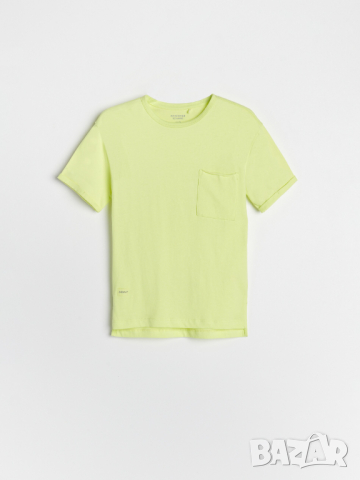 Нова електриково жълта тениска на Reserved за 12 -13 год ръст 158см, снимка 1 - Детски тениски и потници - 44702003