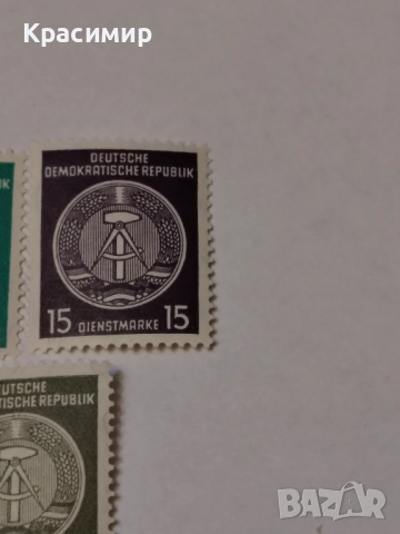 Винтидж ПОЩЕНСКИ марки ГДР. Минт , снимка 7 - Филателия - 52939571