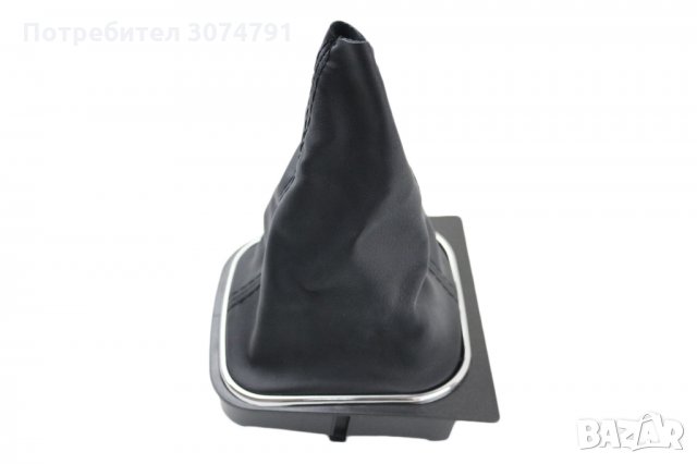 Кожен маншон за скоростен лост с рамка за Фолксваген VW Golf 5 6 V VI, снимка 3 - Аксесоари и консумативи - 35074111