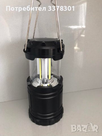  Къмпинг фенер 100 лумена  с батерии  и 360° осветяване., снимка 4 - Къмпинг осветление - 37808138