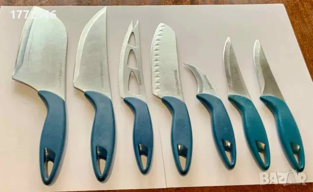Кухненски ножове Tescoma Италия, к-т 7 бр., снимка 1