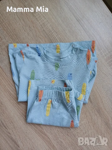 Лот летни пижамки 0,3,6,9,18м HM Bebetto, снимка 3 - Бебешки пижами - 51056699