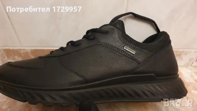 ECCO Exostride Leather Gore-Tex Номер-43, снимка 7 - Ежедневни обувки - 47658750