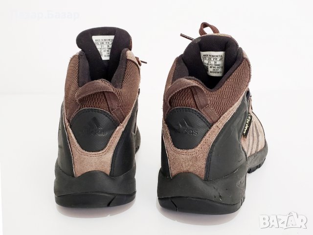 Adidas Gore-tex Climaproof Маратонки Туристически Обувки Велур Кожа 34-35, снимка 5 - Детски маратонки - 38757827