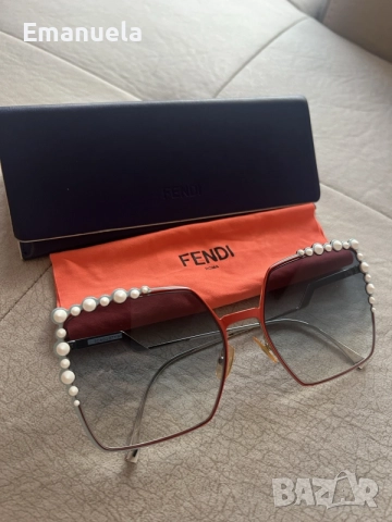 Fendi слънчеви очила, снимка 5 - Слънчеви и диоптрични очила - 56202642