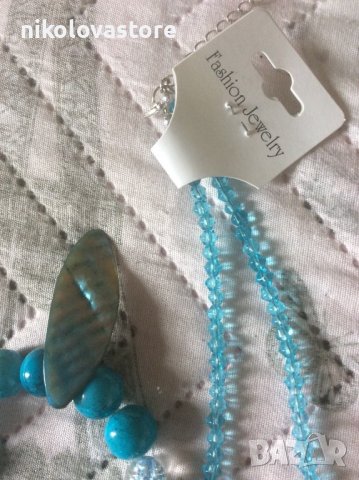 Детски комплект гердан и гривни, снимка 3 - Бижутерийни комплекти - 42112355