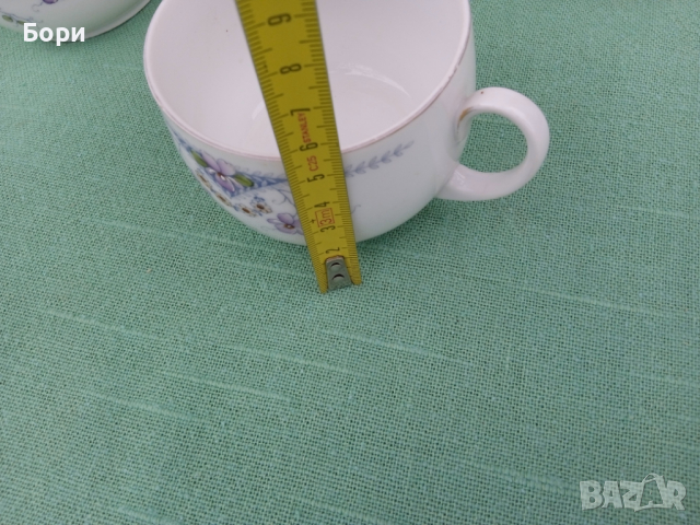 Немски порцелан чаши за чай, снимка 10 - Чаши - 36575183