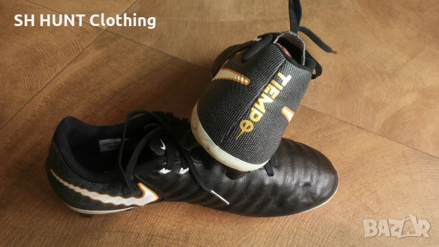 NIKE TIEMPO Leather Football Boots Размер EUR 40,5 / UK 6,5 бутонки естествена кожа 254-14-S, снимка 6 - Футбол - 52653947