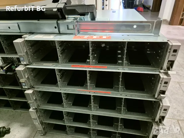 HP DL380 G9 Gen9 сървър E5-2673 v3, 0GB RAM, релси, опция caddy, снимка 2 - Работни компютри - 49848371