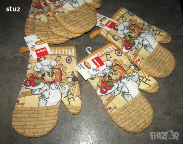 Кухненски ръкавици за горещи съдове, нови, снимка 2 - Аксесоари за кухня - 50183268