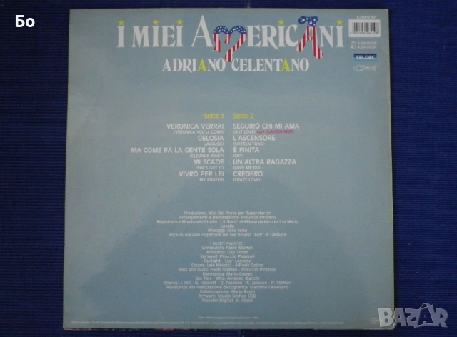 грамофонни плочи Adriano Celentano, Toto Cutugno, Al Bano & Romina Power, Gianna Nannini..., снимка 2 - Грамофонни плочи - 42368588