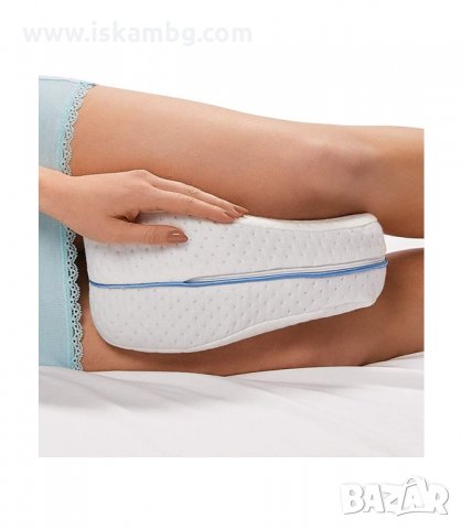 ОРТОПЕДИЧНА МЕМОРИ ВЪЗГЛАВНИЦА ЗА КРАКА LEG PILLOW - код 3075, снимка 10 - Възглавници - 33896178