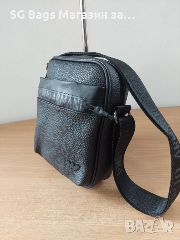 Мъжка чанта Calvin klein,Hugo boss,Armani мъжка чанта код 101, снимка 16 - Чанти - 45023290