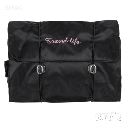 Несесер за пътуване Travel Life, черен, 22x5x17 см_1238074, снимка 4 - Други - 52319932