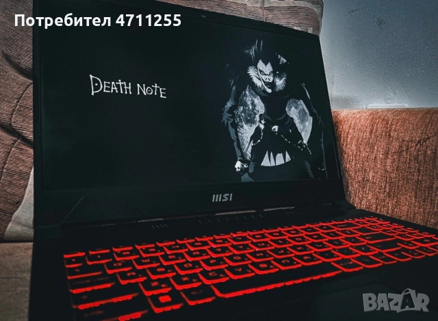 Лаптоп MSI Bravo 15 B5DD , снимка 2 - Лаптопи за игри - 53128810