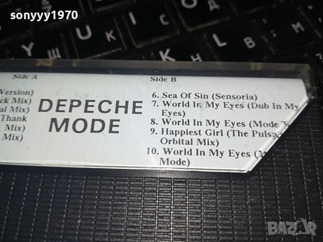 DEPECHE MODE-КАСЕТА 2808221520, снимка 9 - Аудио касети - 37825216