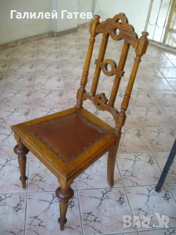 Старинни Единични Столове, снимка 4 - Антикварни и старинни предмети - 49108017