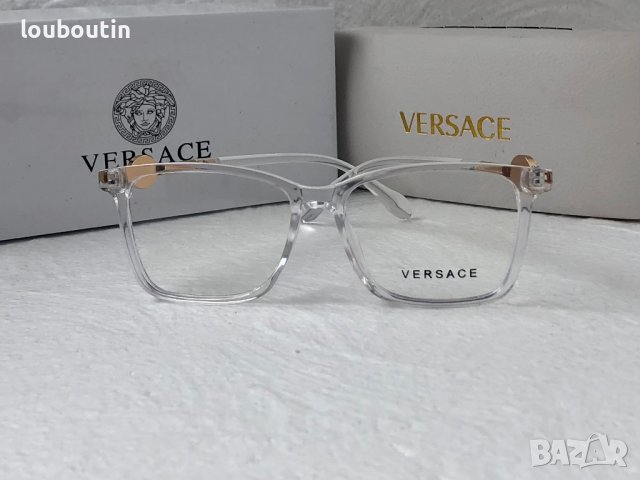 Versace диоптрични рамки.прозрачни слънчеви,очила за компютър, снимка 8 - Слънчеви и диоптрични очила - 40125650