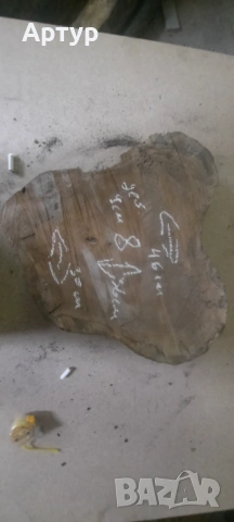 Дървени шайби от орех различни размери, снимка 6 - Декорация за дома - 53368623