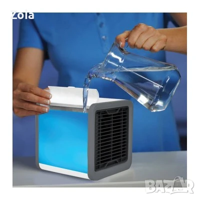 Портативен вентилатор, овлажнител за въздух 3 в 1, снимка 3 - Други стоки за дома - 50899992