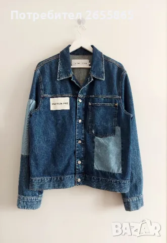 Мъжко дънково яке Calvin Klein , снимка 4 - Якета - 50148091