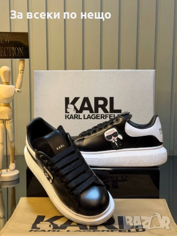 Karl Lagerfeld Дамски Маратонки👟Дамски Спортни Обувки Карл Лагерфелд - Различни Цветове Код SK1376, снимка 3 - Маратонки - 54337243