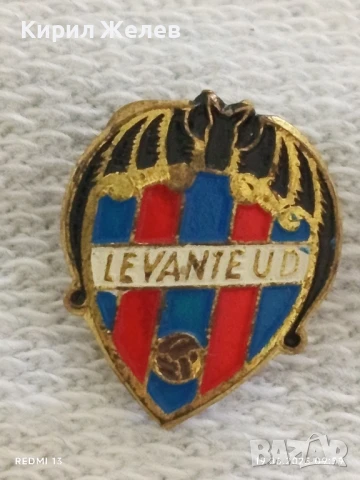 Две стари редки значки от соца СПОРТ,LEVANTE UD за КОЛЕКЦИОНЕРИ 32429, снимка 5 - Колекции - 50720396