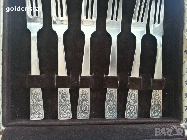 Руски лъжички и вилички, снимка 5 - Антикварни и старинни предмети - 38583852