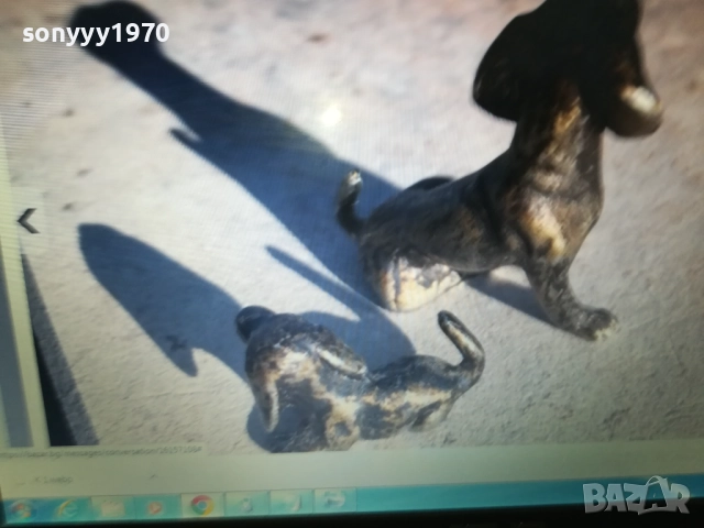 КУЧЕНЦА 2БР МЕТАЛНИ ФИГУРКИ 0609251848, снимка 9 - Колекции - 51627599