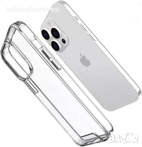 Прозрачен Кейс SPACE CASE за Apple iPhone 15 | 15 Pro | 15 Pro Max | 15 Plus, снимка 5 - Калъфи, кейсове - 42334316