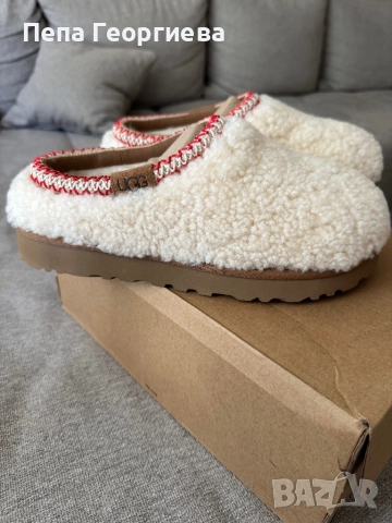 Велурени чехли Ugg Tasman Curly оригинал , снимка 4 - Дамски боти - 52800868