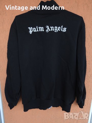 Moncler x Palm Angels горнище анцуг черно горница (L/XL), снимка 18 - Спортни дрехи, екипи - 40089542