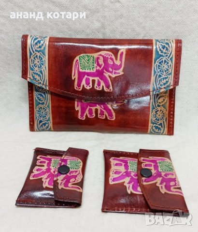 Портмоне от Индия, снимка 2 - Портфейли, портмонета - 23735702