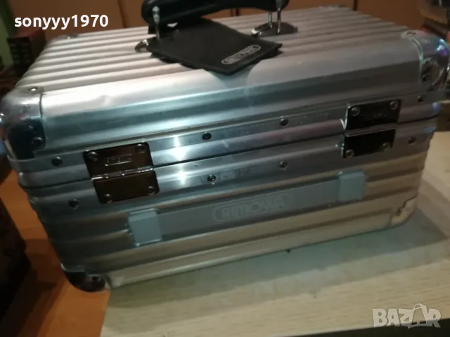 заявен-RIMOWA GERMANY 1898-МАРКОВ АЛУМИНИЕВ КУФАР 1904251928LNWC, снимка 14 - Микрофони - 49962591