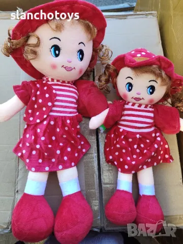 Червен шапчица,плюшена,два размера, снимка 5 - Кукли - 47891368