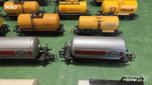 24 х вагон-цистерни. H0 (1:87) Lima, Jouef, Märklin, Fleischmann (най-ниската цена!!) , снимка 7 - Други ценни предмети - 52918159