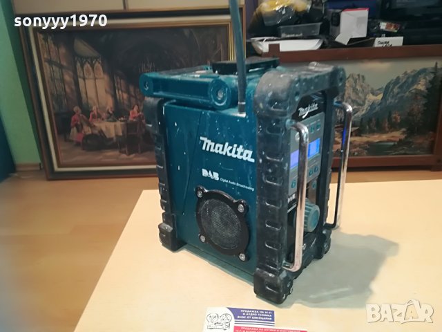 makita-строително радио-внос англия, снимка 5 - Радиокасетофони, транзистори - 29413419