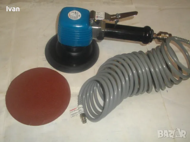 Ф10ММ 8 bar НОВ АВСТРИЙСКИ ОРИГИНАЛЕН ПНЕВМАТИЧЕН КРЪГЪЛ ЕКСЦЕНТЪР ВИБРОШЛАЙФ РОТАЦИОНЕН FERREX, снимка 3 - Други инструменти - 47977650