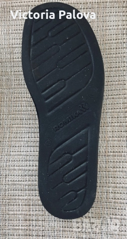 Мъжки кожени пантофи ROMIKA - немски комфорт и стил, снимка 4 - Мъжки чехли - 52155102