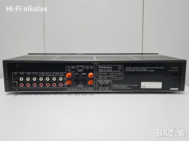 стерео усилвател ретро Hi-Fi TECHNICS SU-Z450, снимка 6 - Ресийвъри, усилватели, смесителни пултове - 56373315