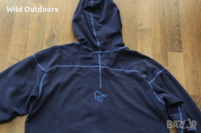 NORRONA 29 hoodie - мъжки поларен суичър, размер L, снимка 8 - Спортни дрехи, екипи - 44767163