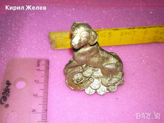 СИМПАТИЧНА ПОЛИРЕЗИНОВА ДЕКОРАТИВНА ФИГУРКА на КУЧЕ - ИГРАЧКА 42812, снимка 5 - Декорация за дома - 44155642